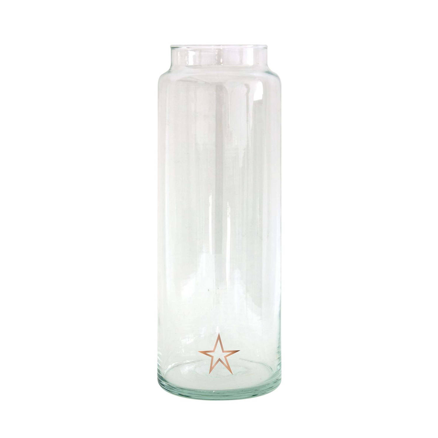 takdesign Drinken Waterglas XL Handgemaakt 10-30 Copper Stars
