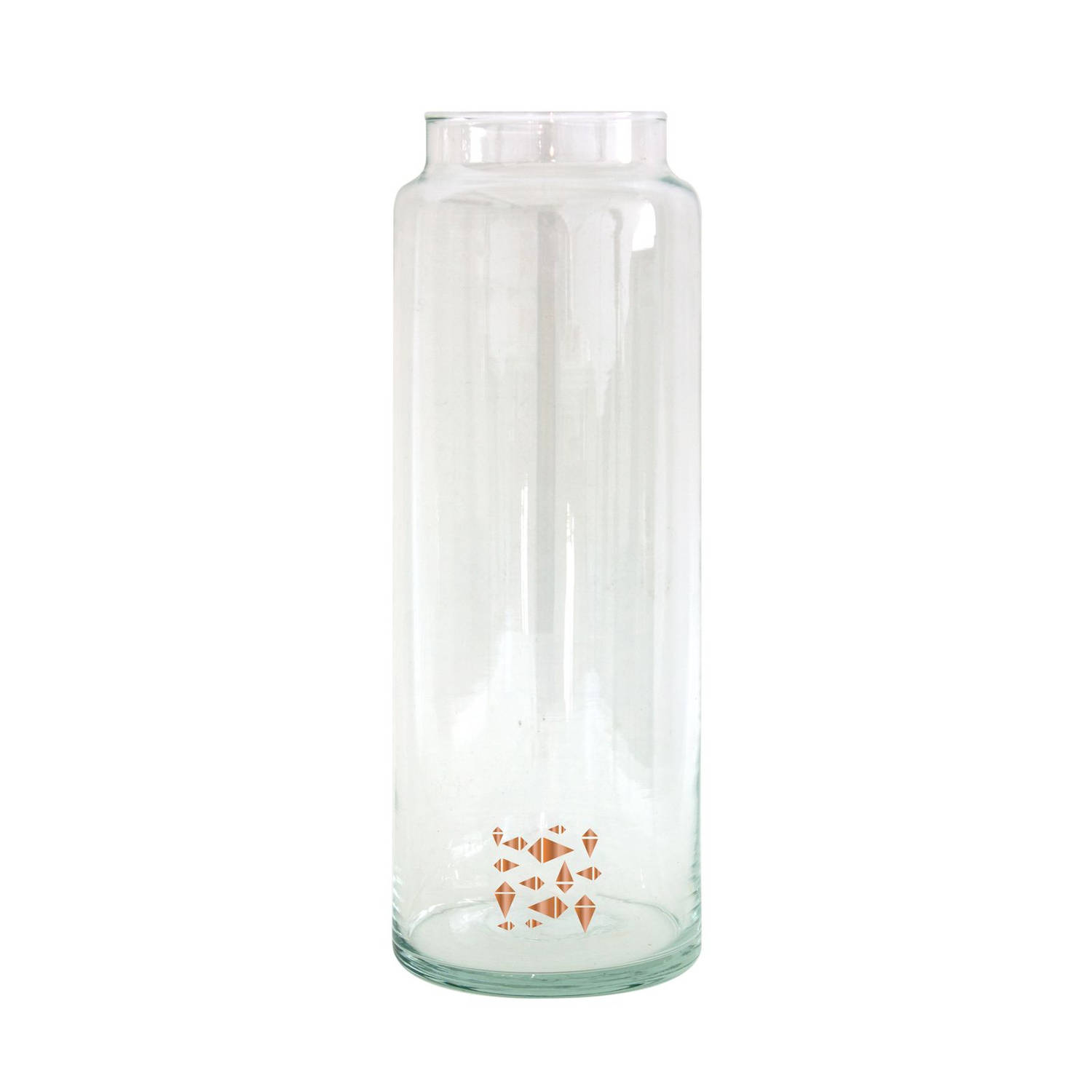TAK Design - Drinken Waterglas XL Handgemaakt 10/30 Copper Things - Glas - Koper