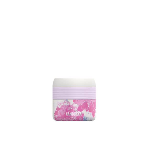 Lunchpot/Thermos Lunchbox - 400 ml - 6 uur warm - Kambukka Voedselcontainer - Bora Pink Blossom