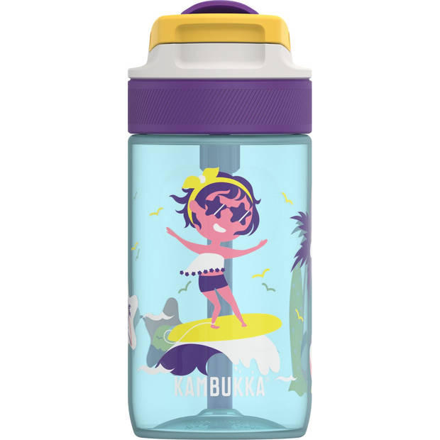 Kambukka - Lagoon Drinkfles 400 ml Surf Girl - Tritan - Multicolor