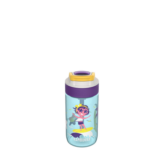 Kambukka - Lagoon Drinkfles 400 ml Surf Girl - Tritan - Multicolor