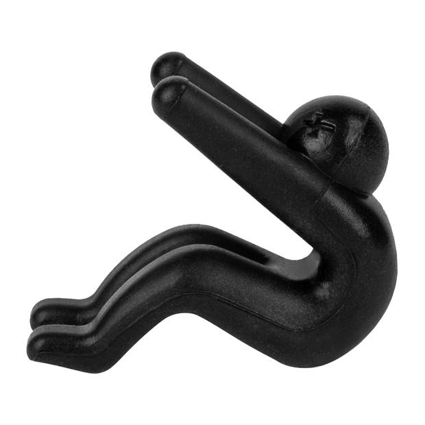 Krumble Pannendekselhouder - mannetje - Zwart