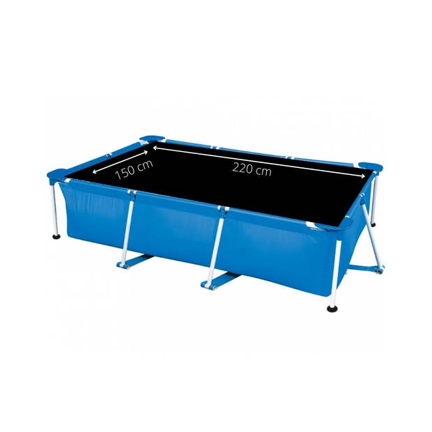 Bestway Zwembad - Steel Pro - 221 x 150 x 43 cm - Inclusief Solarzeil