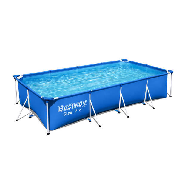 Zwembad Combinatie Pakket - Bestway Steel Pro Rechthoekig 400x211x81 cm