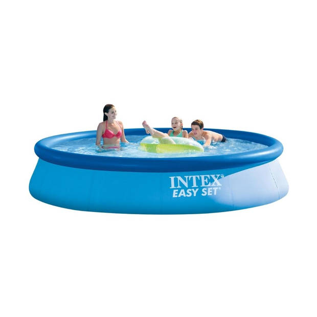 Intex Zwembad - Easy Set - 396 x 84 cm - Inclusief WAYS Onderhoudspakket