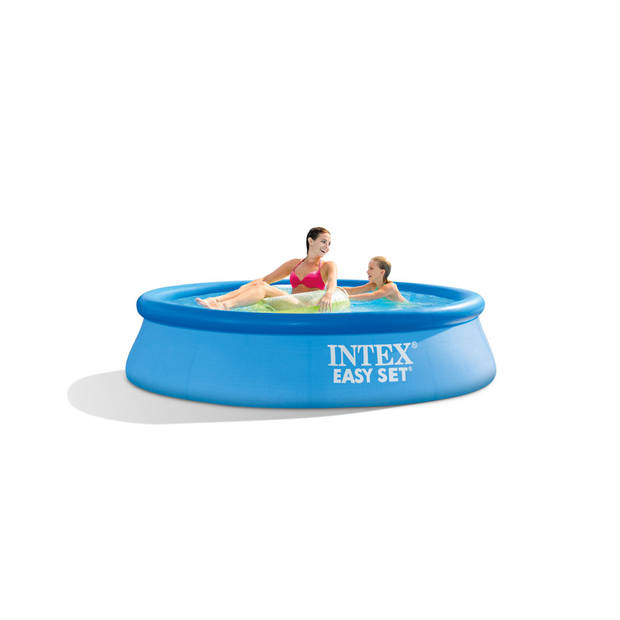 Intex Zwembad - Easy Set - 244 x 61 cm - Inclusief Solarzeil & Filterpomp