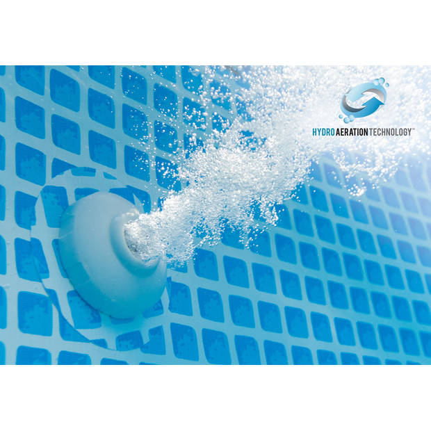 Intex Zwembad - Prism Frame - 366 x 76 cm - Inclusief WAYS Onderhoudspakket & Filterpomp