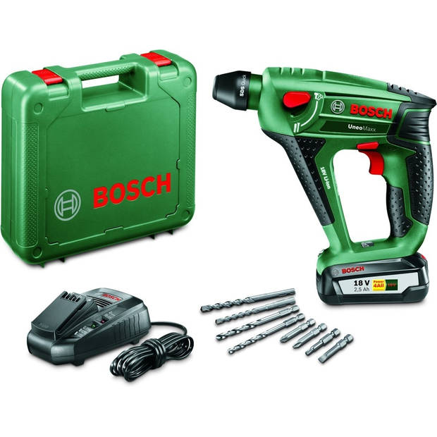 Bosch Uneo Maxx 5000bpm Lithium-Ion (Li-Ion) 1400g accu boorhamer