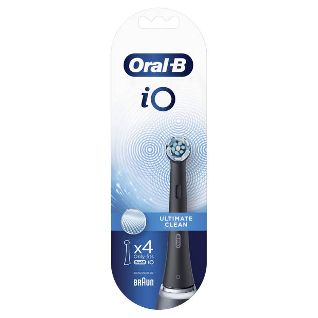 Oral-B opzetborstels iO Ultimate Clean zwart - 4 stuks