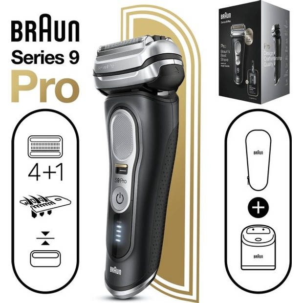 Braun Series 9 Pro 9460cc - Elektrisch Scheerapparaat - Wet