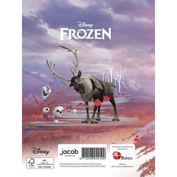 Disney Frozen II Vriendenboek - 80 pagina's - Hardcover - Editie 2022