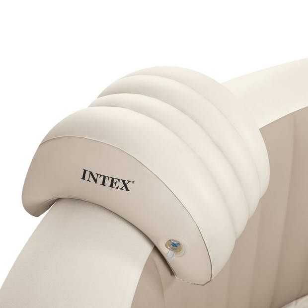 Intex - Bubble Massage - Jacuzzi - 216 x 71 cm - Beige - met hoofdsteunen en onderhoudskit