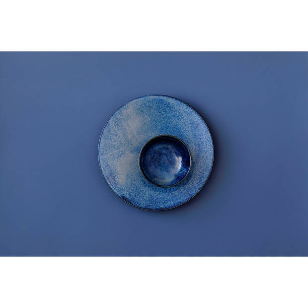 Palmer Schaal Kiryu 12.5 cm 25 cl Blauw Porselein 6 stuks