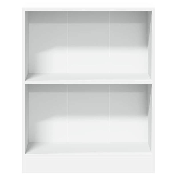 vidaXL Boekenkast 60x24x76 cm bewerkt hout wit