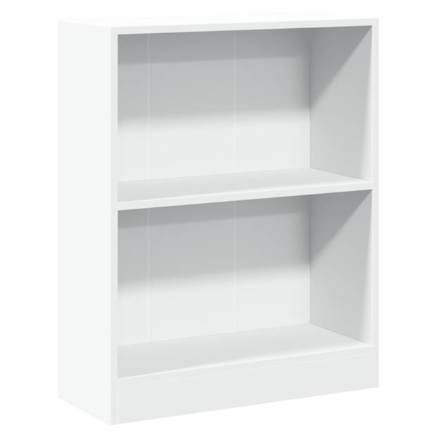 vidaXL Boekenkast 60x24x76 cm bewerkt hout wit