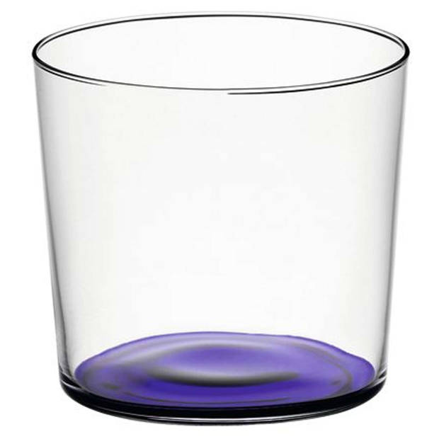 L.S.A. - Coro Tumbler Glas 310 ml Set van 4 Stuks Assorti - Glas - Paars