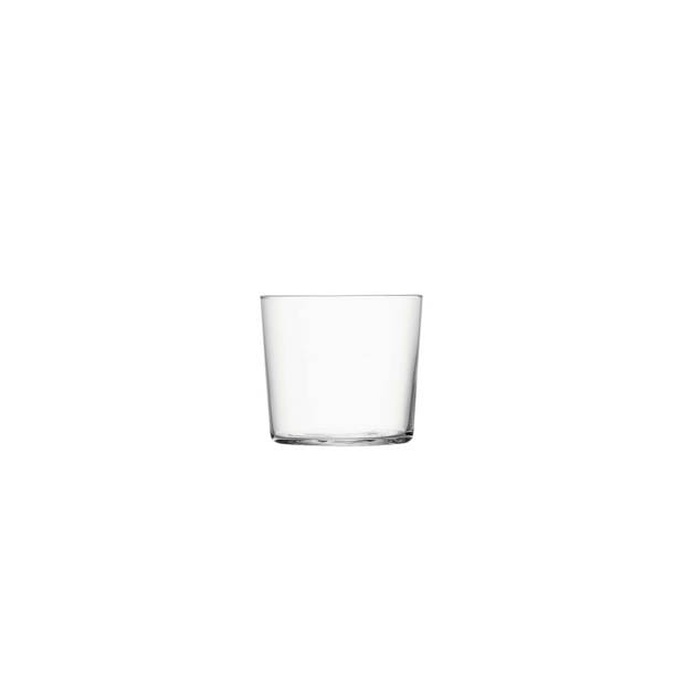 L.S.A. - Gio Tumbler Glas Laag 310 ml Set van 4 Stuks - Glas - Transparant