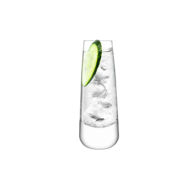 L.S.A. - Bar Culture Longdrinkglas 310 ml Set van 2 Stuks - Glas - Transparant