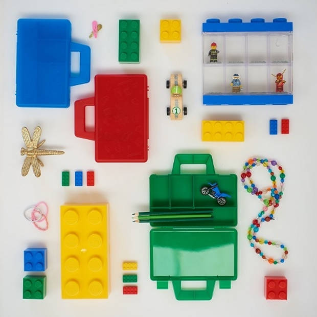LEGO - Set van 2 - Sorteerkoffer To Go, Rood - LEGO