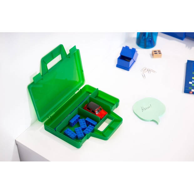 Lego - Sorteerkoffer To Go - Polypropyleen - Groen