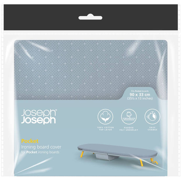 Joseph Joseph - Pocket Strijkplank Opvouwbaar voor op Tafel - Kunststof - Grijs