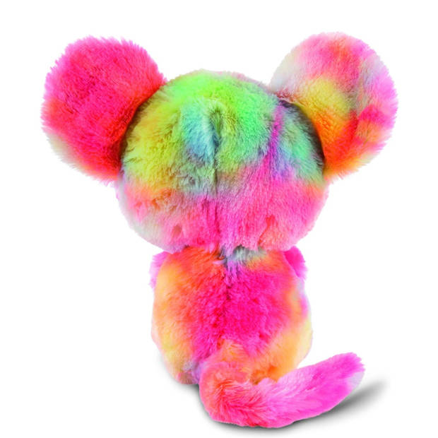 Nici muis Candypop - pluche knuffel - roze - 25 cm - Knuffeldier