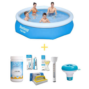 Bestway Zwembad - Fast Set - 305 x 76 cm - Inclusief WAYS Onderhoudspakket