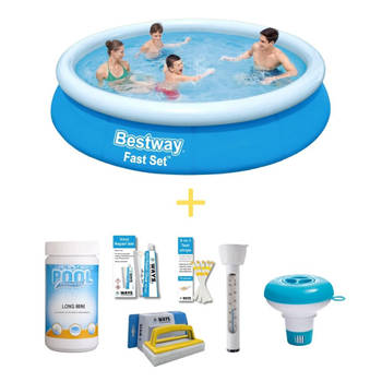 Bestway Zwembad - Fast Set - 366 x 76 cm - Inclusief WAYS Onderhoudspakket