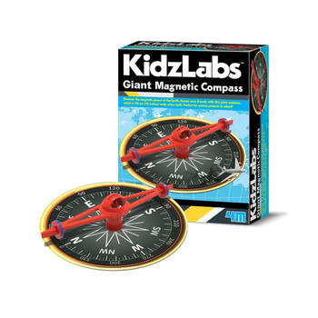 4M Kidzlabs Gigantisch Magnetisch Kompas - 30cm
