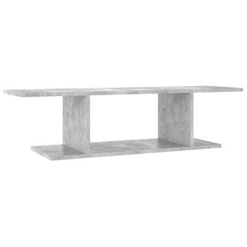 vidaXL Tv-wandmeubel 103x30x26,5 cm betongrijs