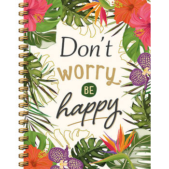 Deltas Notitieboek - Don't worry, be happy