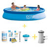 Intex Zwembad - Easy Set - 366 x 76 cm - Inclusief WAYS Onderhoudspakket & Filterpomp