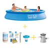 Intex Zwembad - Easy Set - 305 x 61 cm - Inclusief WAYS Onderhoudspakket & Filterpomp