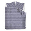 Ariadne at Home dekbedovertrek Knit Stripes - Blauw - 1-Persoons 140x200/220 cm