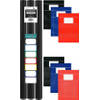 Benza Basic Schoolpakket - 3 rollen Kaftpapier - Schriften A4 5 x Lijn & 5 x Ruit