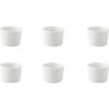 Palmer Schaal White Delight 6 cm 8 cl Wit Porselein 6 stuks