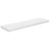 vidaXL Wandschap zwevend 90x23,5x3,8 cm MDF hoogglans wit