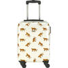 Princess Traveller Trendy Animal Collection - Leopard - Wit - 56cm