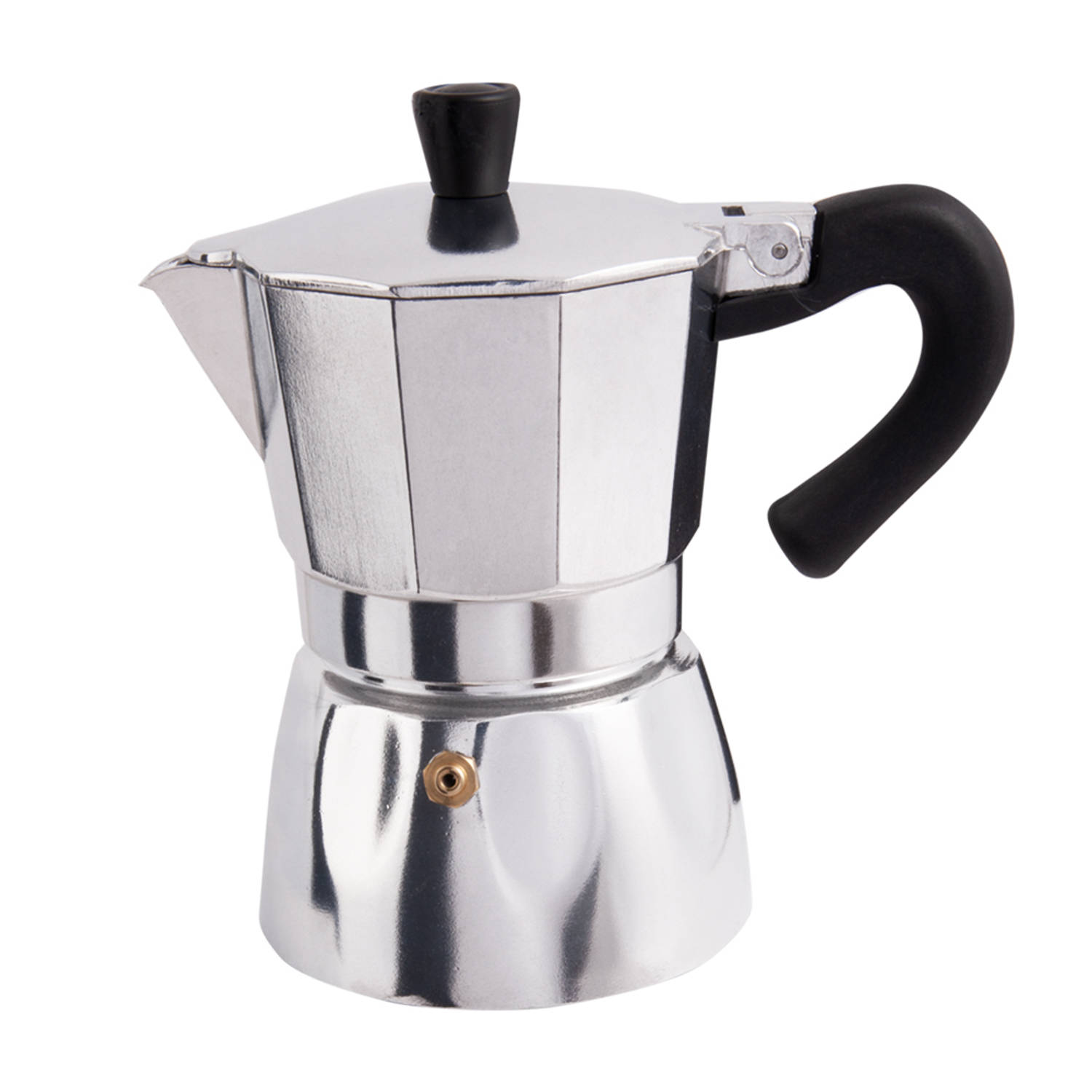 BiggCoffee Percolator - Italiaanse Espresso Koffie - Moka Pot - 120ml