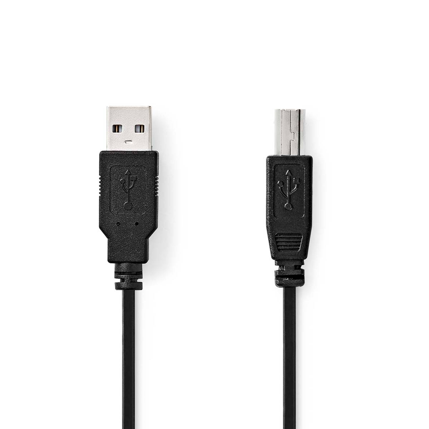 USB 2.0-Kabel | A Male B Male | 3,0 m | Zwart