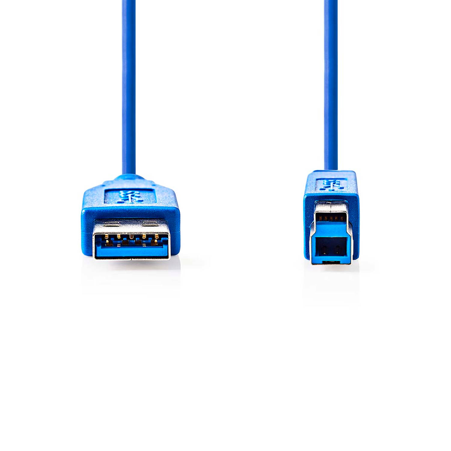 USB 3.0-Kabel | A Male B Male | 2,0 m | Blauw