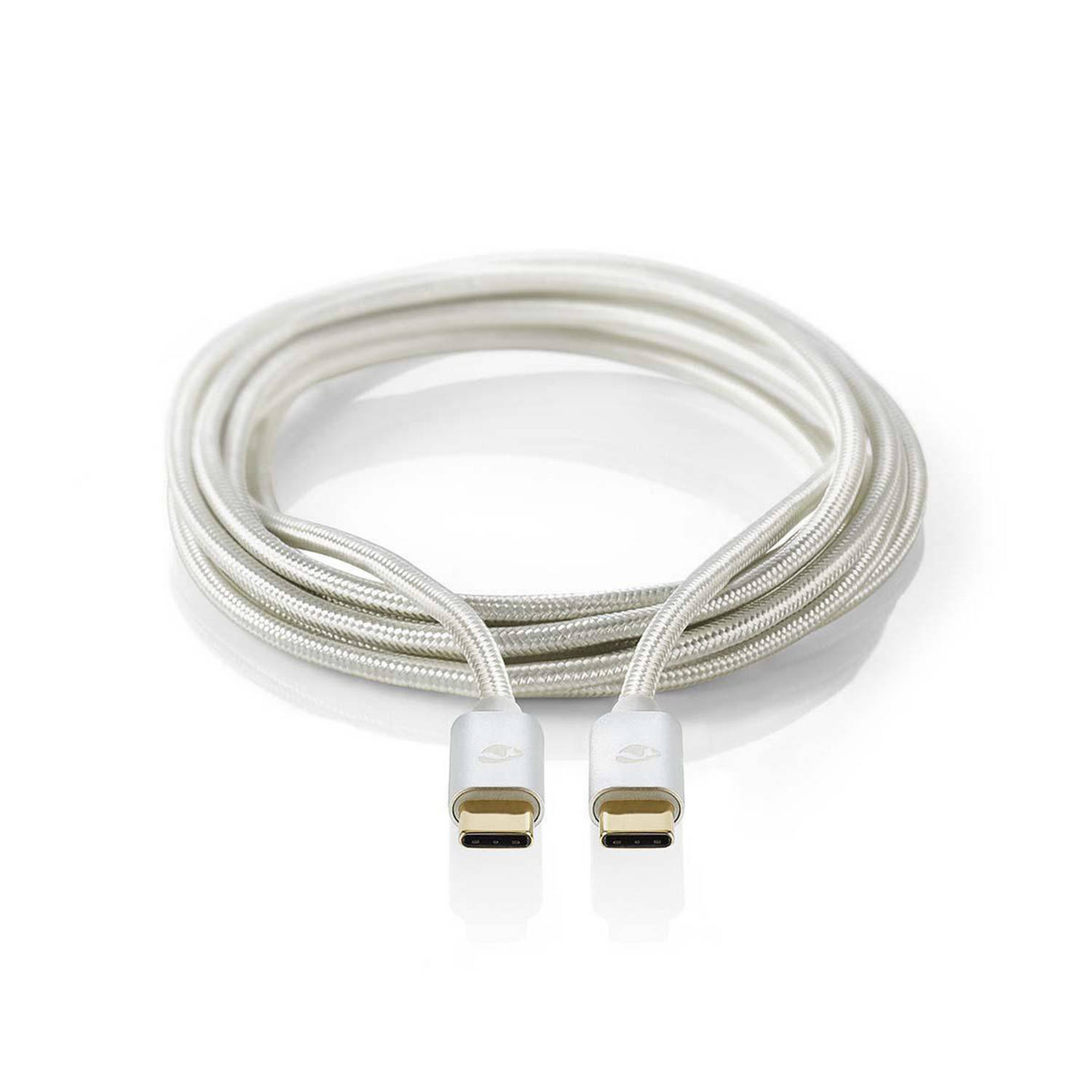 USB 3.1-kabel (Gen1) | Type-C male Type-C male | 1,0 m | Aluminium