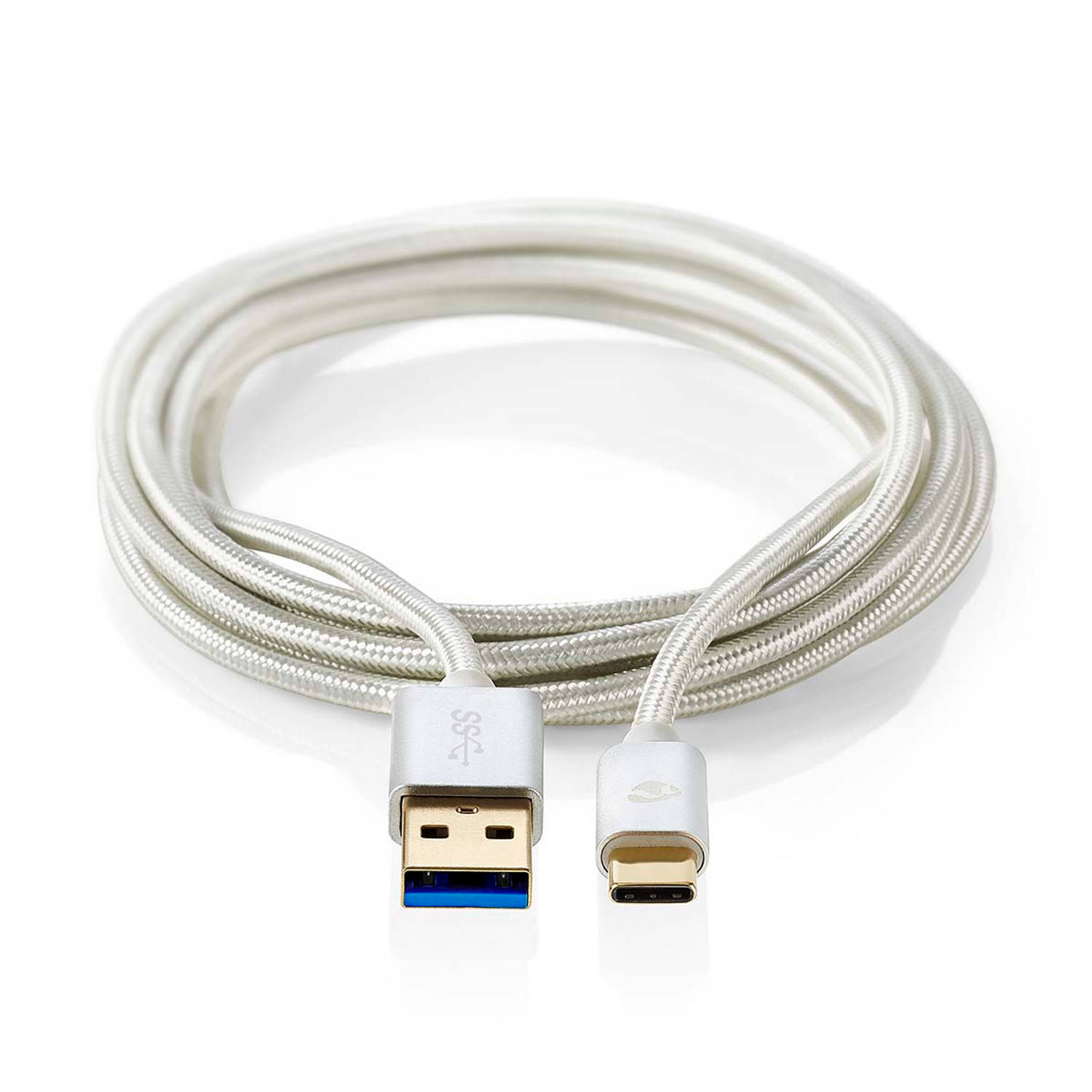 Kabel USB 3.1 | Type-C male A male | 2,0 m | Aluminium