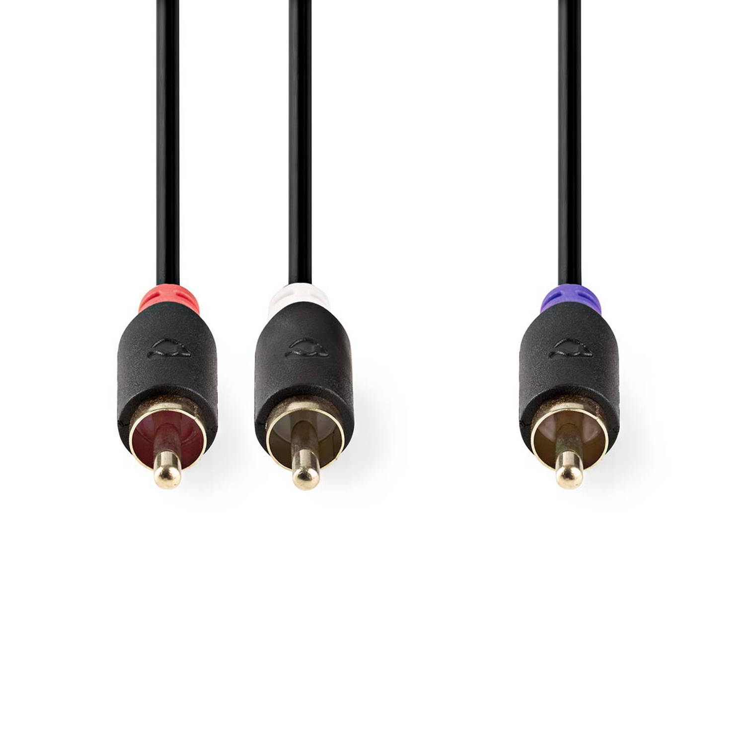 Nedis CABW24000AT30 subwooferkabel RCA male 2x RCA male 3 meter