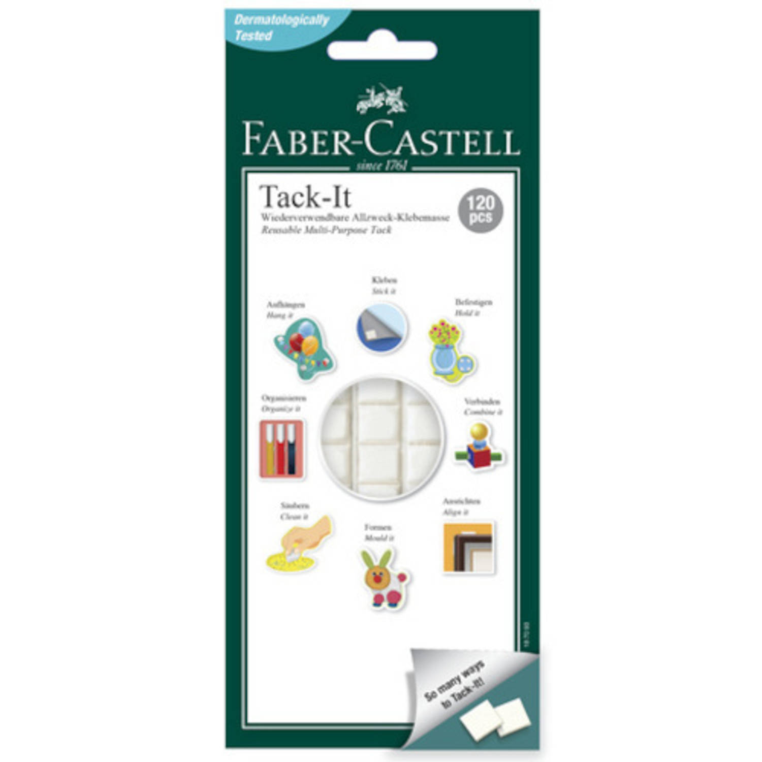 Faber-Castell Tack-it kleefpads - 120 stuks - FC-187093