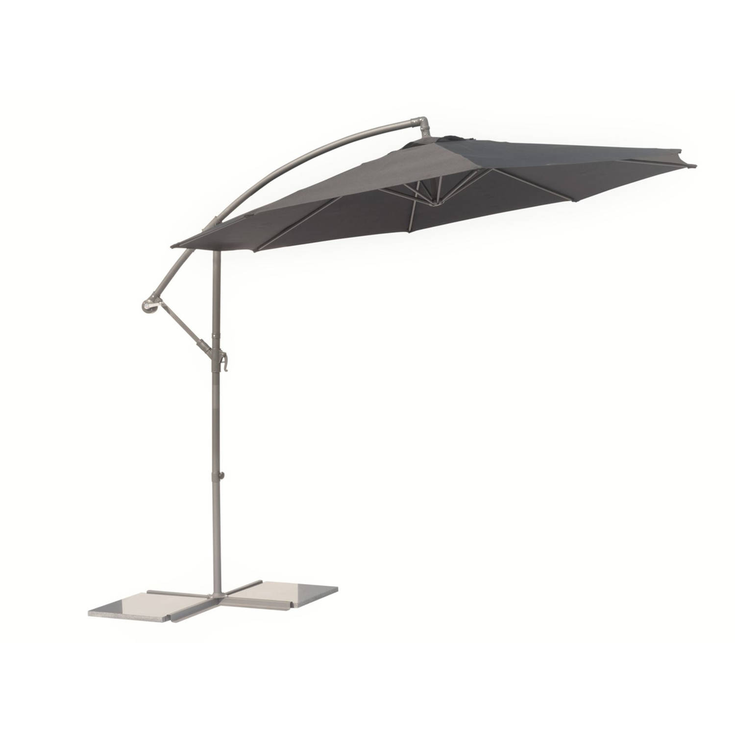 AnLi-Style Outdoor- Parasol Camo Antraciet 300 cm