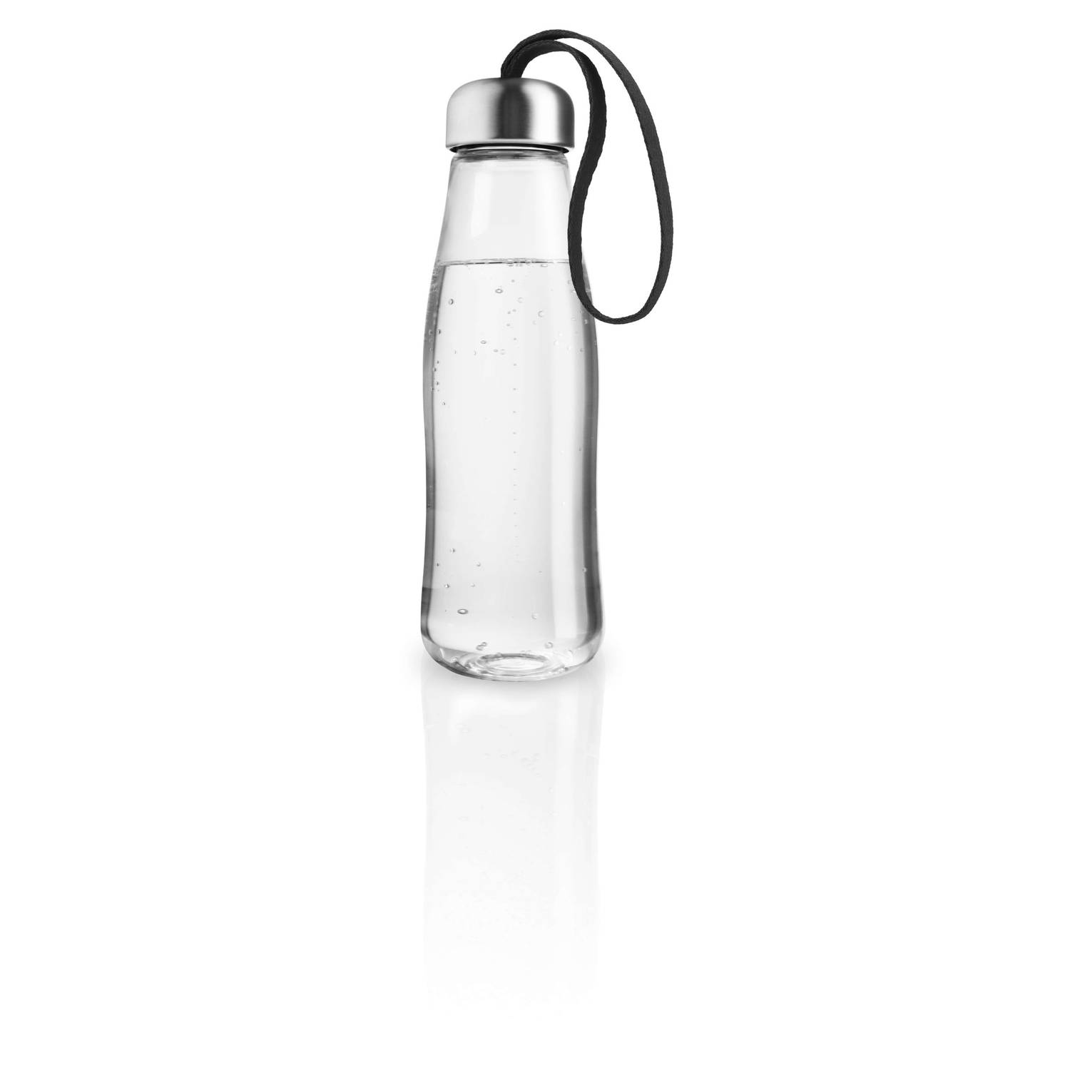 Eva Solo - Drinkfles 500 ml Glas - Borosilicaatglas - Zwart