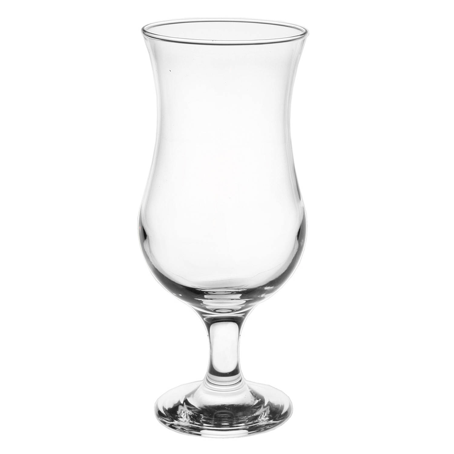 Clayre & Eef Waterglas Ø 8*19 Cm-420 Ml Transparant Glas Drinkbeker Drinkglas Transparant Drinkbeker