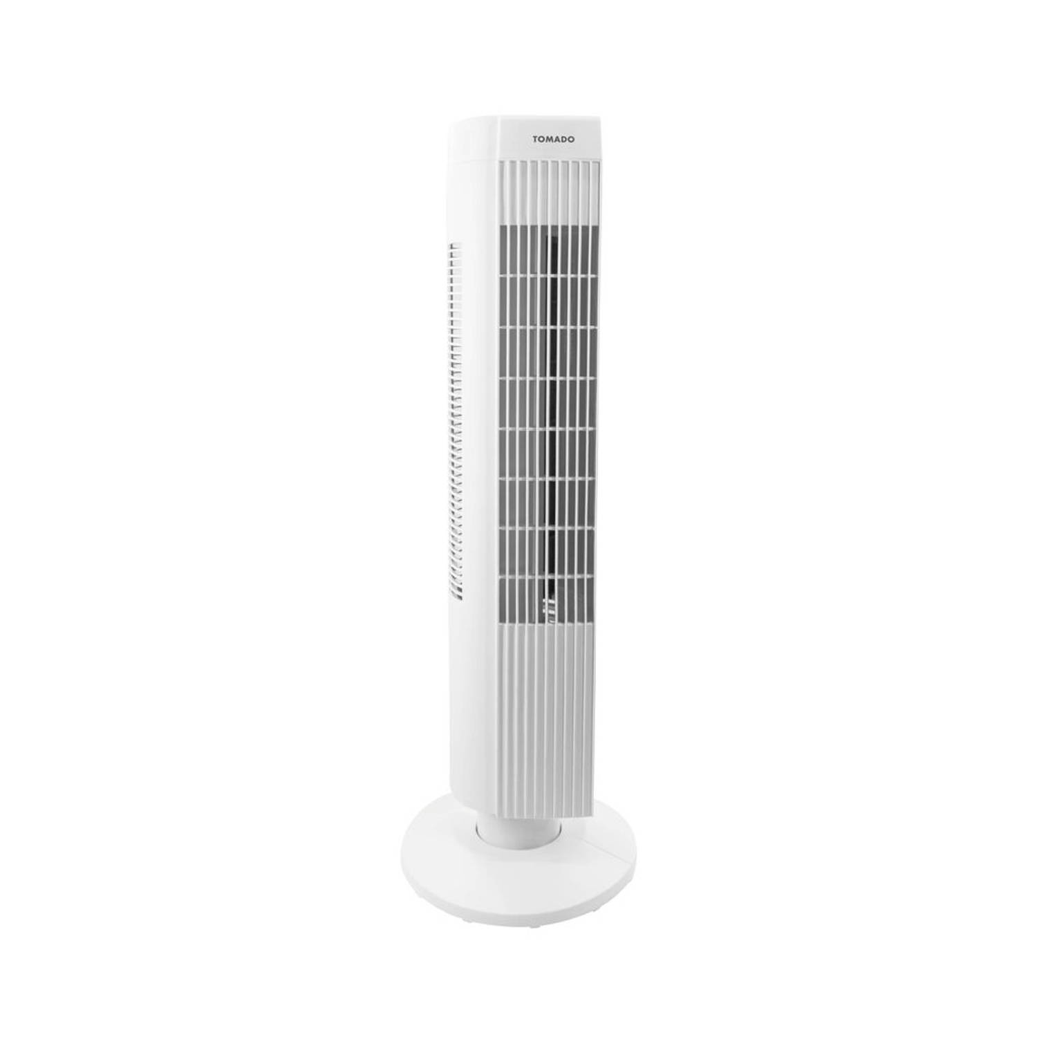 Tomado TFC7503W - Torenventilator - 75 cm hoog - Timer tot 120 minuten - Wit met grote korting