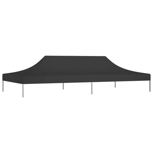 vidaXL Partytentdak 270 g/m² 6x3 m zwart